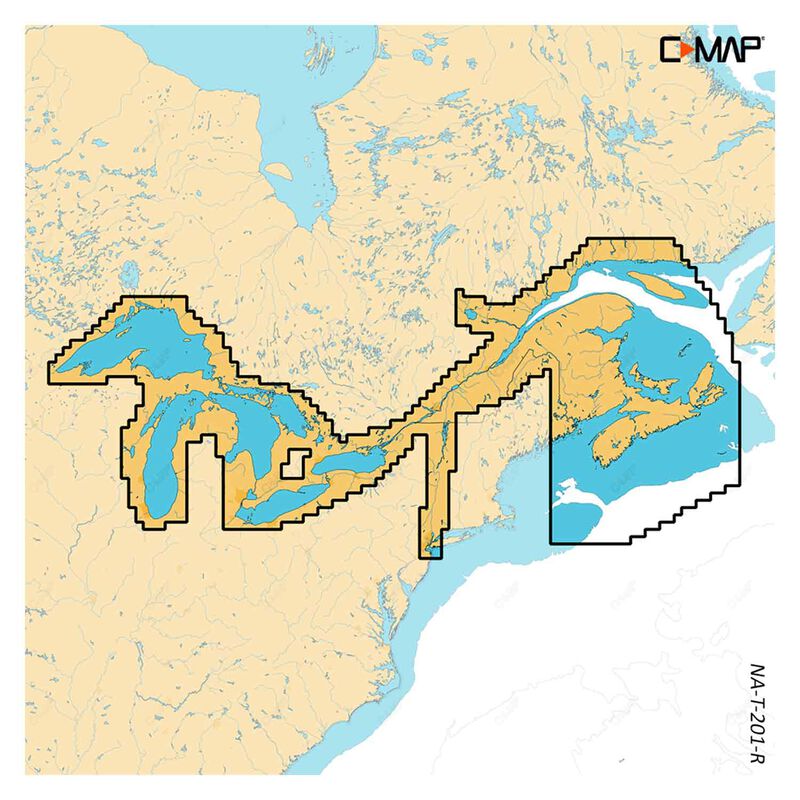 CMAP REVEAL X, Great Lakes Electronic Chart West Marine