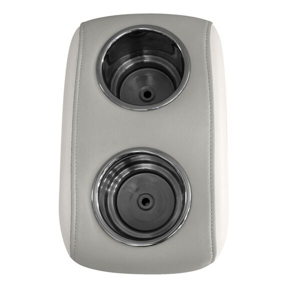 3059 Pontoon Double Drink Holder with Stainless Steel Cup Holders image number 1