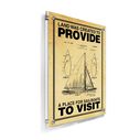 A Place for Sailboats to Visit Poster, Parchment image number 1
