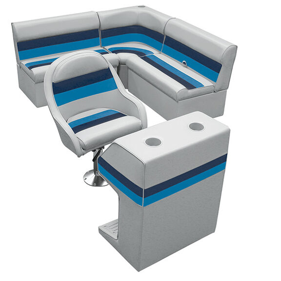 Compact Rear Entry 61" L Group, Gray/Navy/Blue image number 0