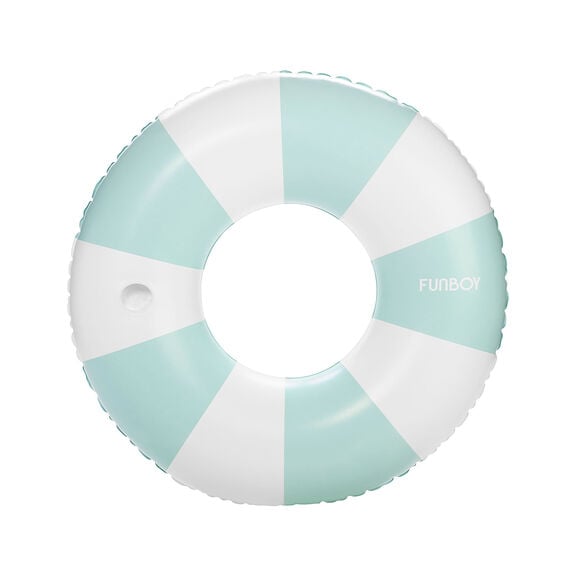 Vintage Stripe Tube Float, Light Blue Stripe image number 0