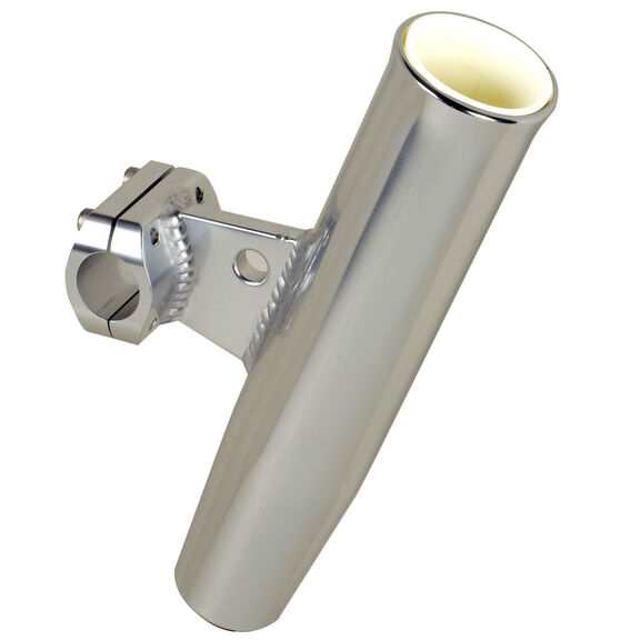 Aluminum Horizontal Clamp-On Rod Holder, Fits 1.05" Measured Outside Diameter image number 0