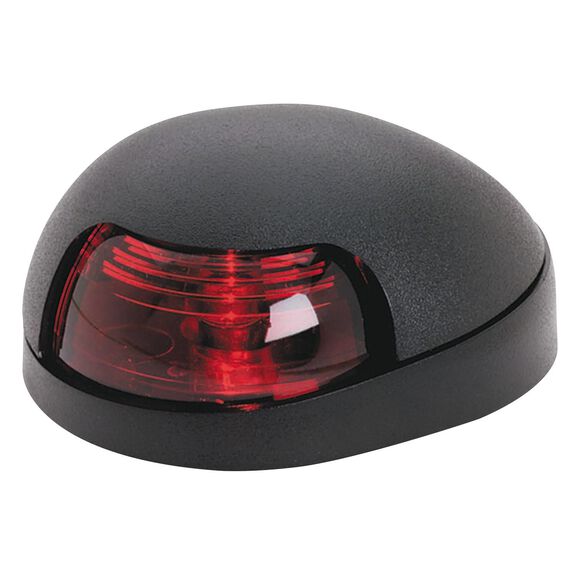 Quasar Deck Mount Port Navigation Light, Black Housing image number 0