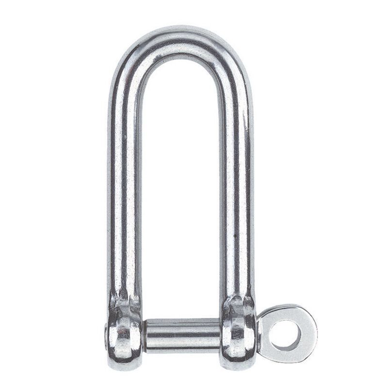 5mm Stainless Steel Long Shackle with 3/16" Pin image number null
