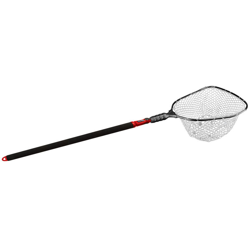 S2 Slider Reach Large Clear Rubber Landing Net image number null