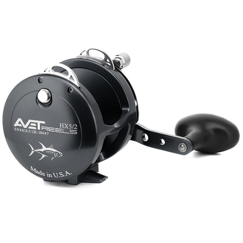 HXW 5/2 2-Speed Lever Drag Casting Reel image number 2