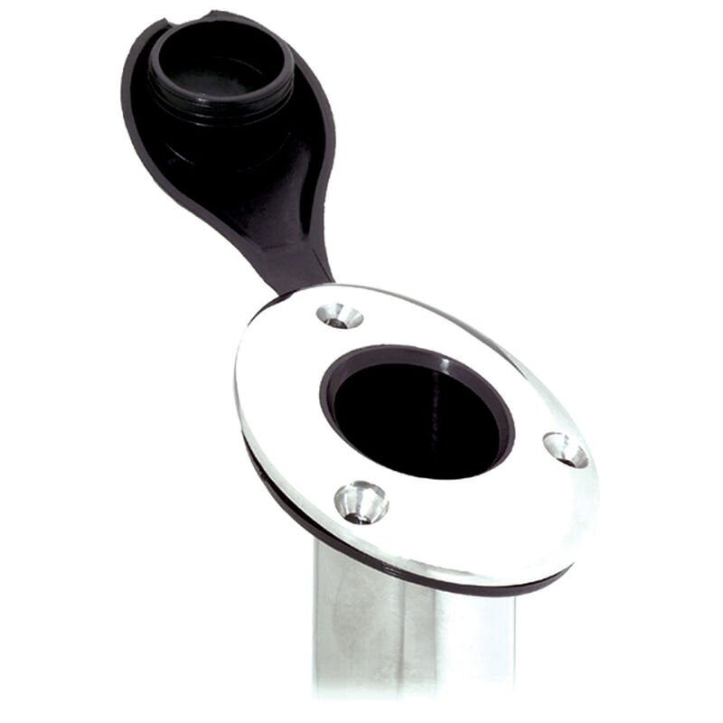 ATTWOOD Stainless Steel 30° Flush Mount Rod Holder West Marine