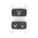 SEAFLO Electric Marine Toilet Switch Panel, 12V image number 1