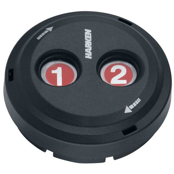 Digital System Switch &mdash; Black, 1/2 Buttons image number 1