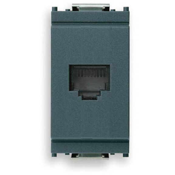 Vimar Idea 2P+E Schuko Socket Outlet 16A 250V - Grey image number 0