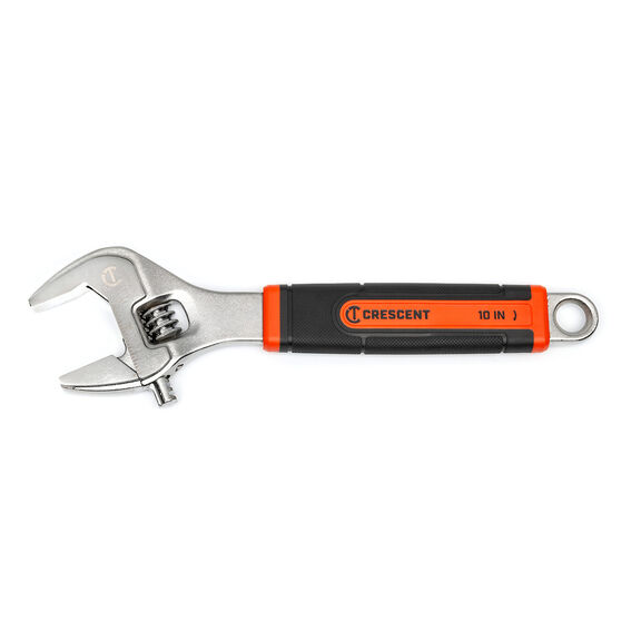 10" Cushioned Grip Adjustable Wrench image number 1