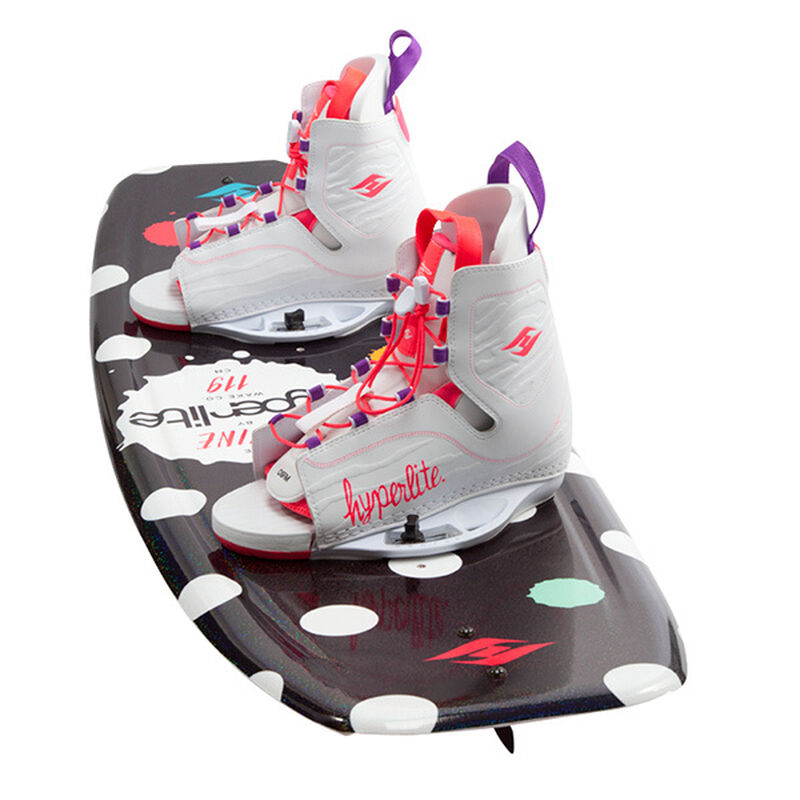 134 Divine Wakeboard Combo Package w/ Allure Boot, One Size Fits All image number 3