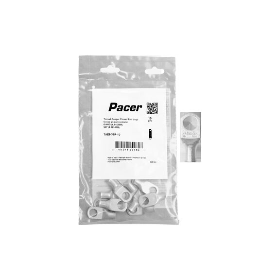 Tinned Copper Closed-End Lugs image number 0