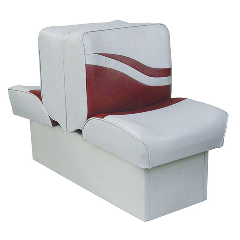 10" Base Lounge Seat, Gray/Red image number 0