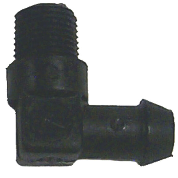18-3566 Tell Tale Hose Elbow for Johnson/Evinrude Outboard Motors image number 0