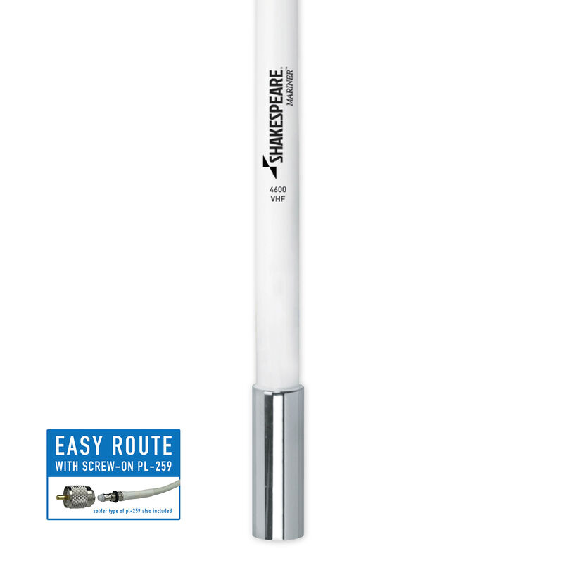 SHAKESPEARE 4600 4' Mariner VHF Antenna West Marine