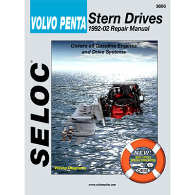 Repair Manual - Volvo Penta Stern Drives, 1992-2002, All gas engines/drives