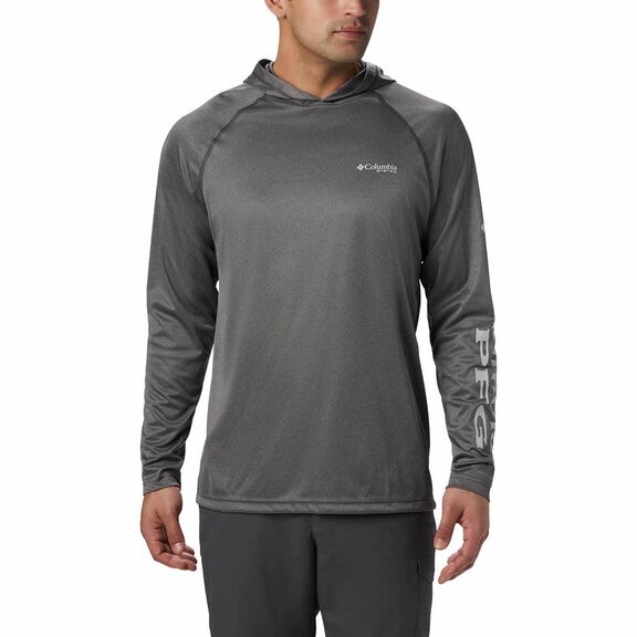 Men's Terminal Tackle&trade; Heather Hooded Shirt image number 0