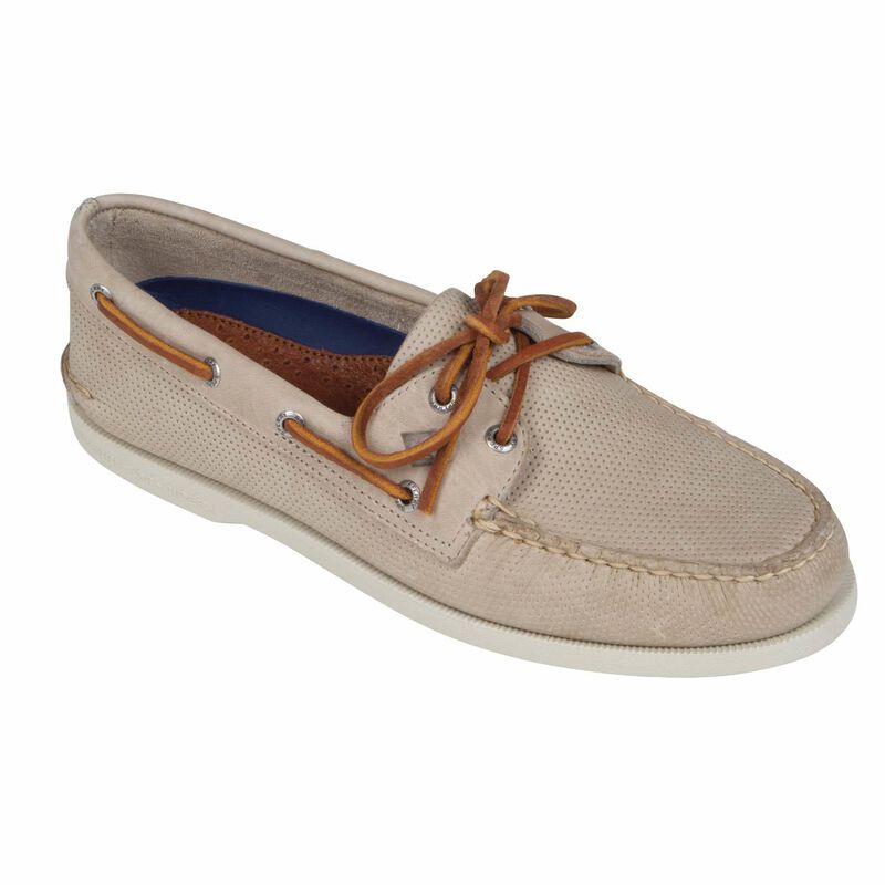 Men's Authentic Original Perforated 2-Eye Boat Shoes image number 0