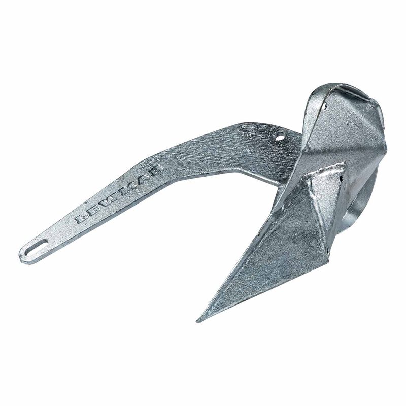 LEWMAR Epsilon™ Galvanized Steel Plow Anchors West Marine