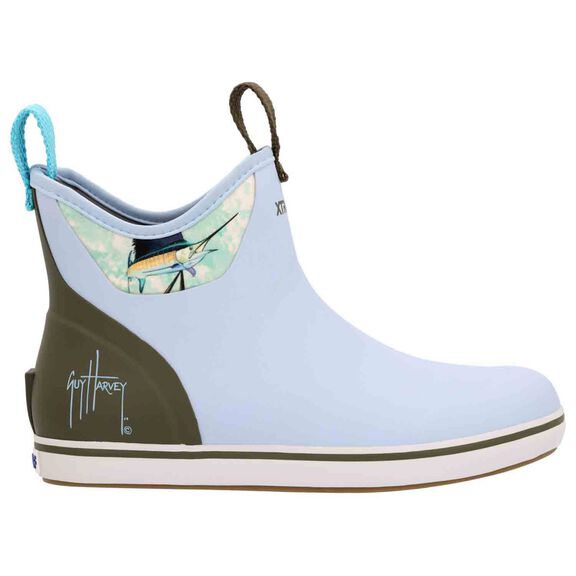 Women's 6" Guy Harvey Ankle Deck Boots image number 1
