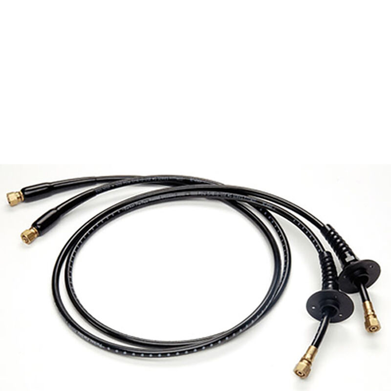 UFLEX USA Hydraulic Hose Kit with Bulkhead Fittings, 24' West Marine