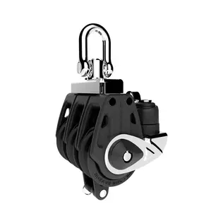 Lewmar Control 40mm Triple Block with Becket and Cam