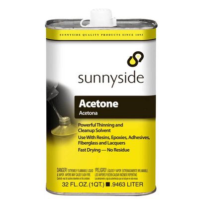 Acetone Solvent - Quart