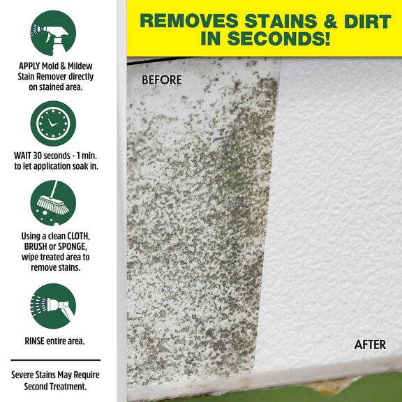 Professional Grade Mold & Mildew Stain Remover, 32 oz. image number 3