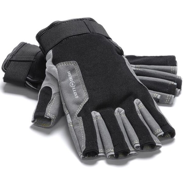 2020 Henri Lloyd Pro Grip Long Finger Sailing Gloves Black 