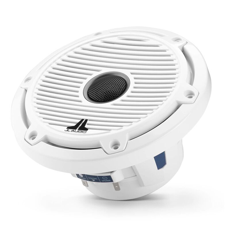 M6-650X-C-GwGw 6.5" Marine Coaxial Speakers, White Classic Grilles image number 6