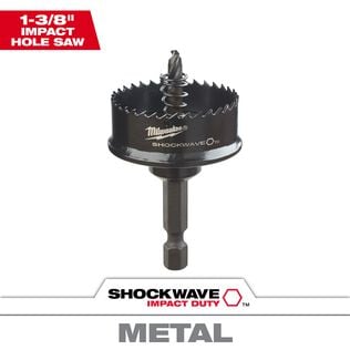 1-3/8" SHOCKWAVE&trade; Impact Hole Saw