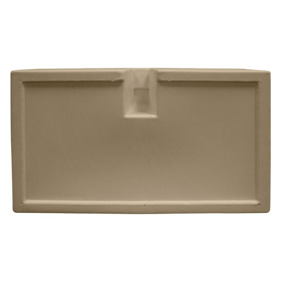 8WD100-1B-207 Deluxe Pontoon 37" Bench, Base Only, Tan image number 3