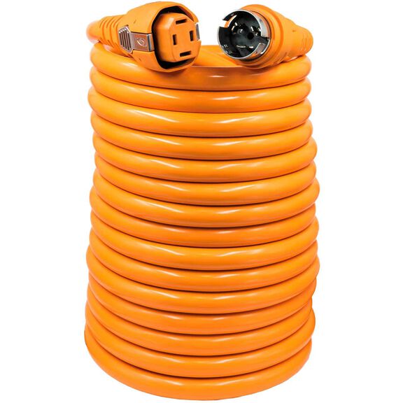 50' Dual Configuration Cordset, 50A, Orange image number 0