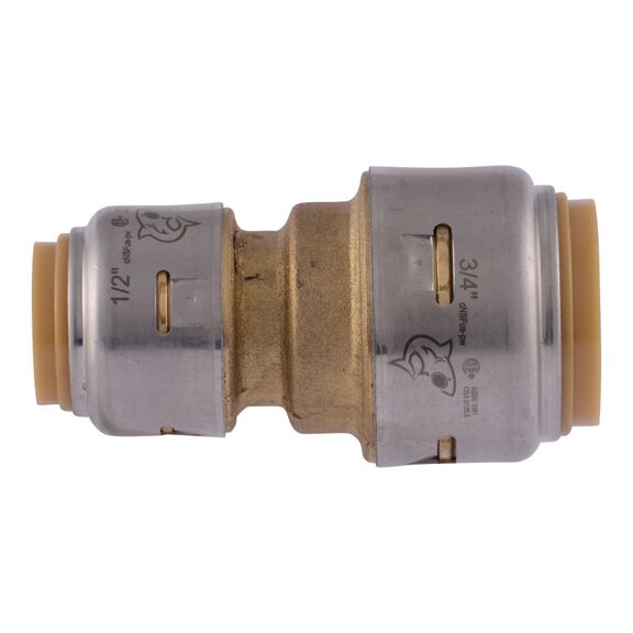 SharkBite Max Brass Push-to-Connect Couplings image number 0