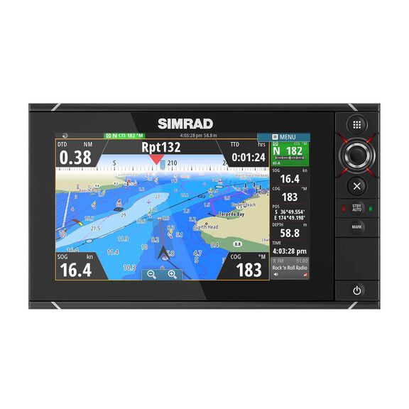 NSS9m evo2 Multifunction Display with Worldwide Basemap Charts image number 0