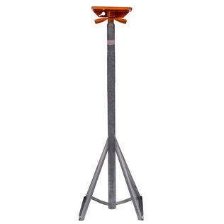 67" to 84" Flat Top Galvanized Powerboat Stand