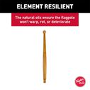 Teak Ensign Staff, 1" x 24" image number 2