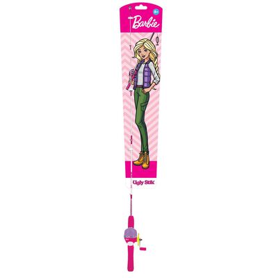 3' Ugly Stik® Mattel Barbie Spincast Combo