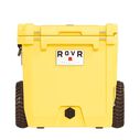 RollR 45 Quart Wheeled Hard Cooler with Telescopic Handle, Sunny Side image number 4
