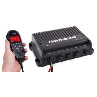 Ray90 Modular Dual-Station VHF Black Box Radio System with Wired Handset