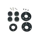 DS-LP-30-BLK Low Profile Cable Seal, Anodised Aluminium, Black image number 1