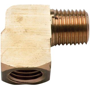 3/8" M/FNPT Elbow, Brass