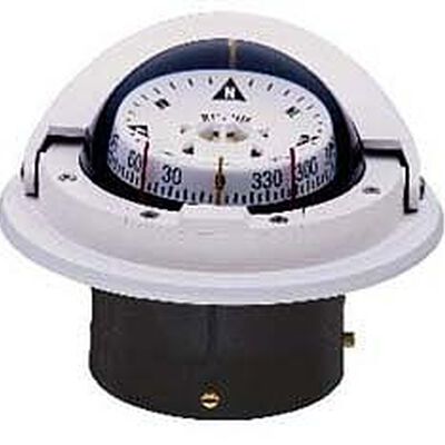Flush-Mount Voyager Compass, CombiDamp Dial, White