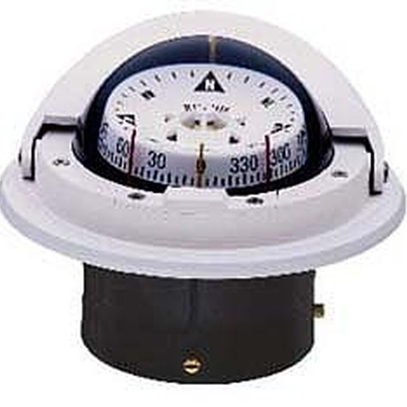 Flush-Mount Voyager Compass, CombiDamp Dial, White image number 0