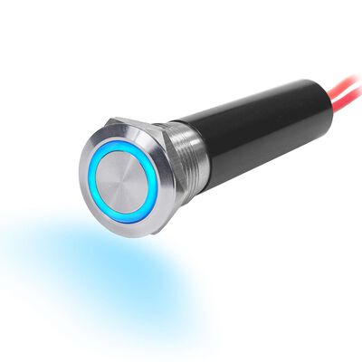 Blue Sea Systems Push Button ON-OFF Switch – Momentary Action, 10A/250V AC, For Marine & Generator Use