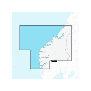 Navionics+ EU052R Norway, Sognefjord - Svefjorden, Electronic Chart