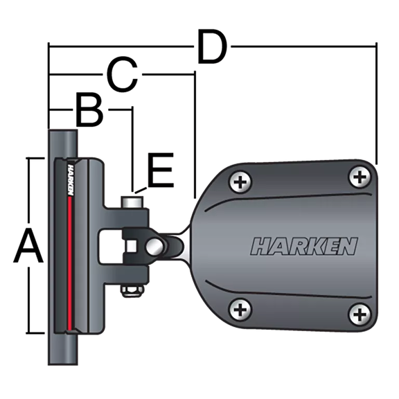 22mm Non-CB Battcar &mdash; 40 mm Receptacle image number 1