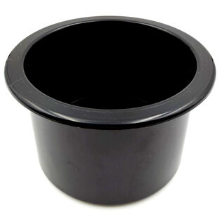Small Flush Fitting Cup Holder, Black