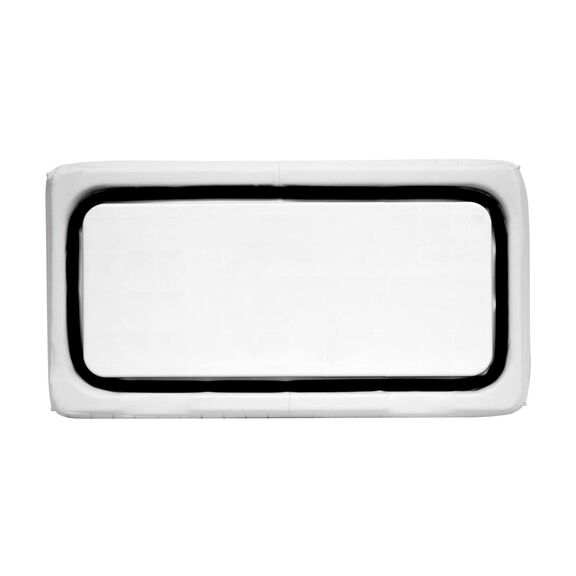Deluxe Series Swingback Back Rest & Seat Cushion Set, fits 70 Qt. / 62 Qt. Swingback Cooler Seat, Brite White / Mariner Blue image number 2